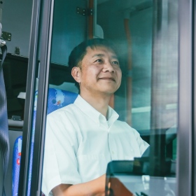 運転士の写真